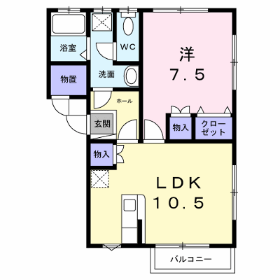ＨＡＲＲＹ 102【管理NO：1-099390801-01020】 ★家具家電は申し込み後に搬入します★の物件画像