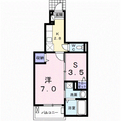 ルミナスハイム八山田Ⅱ 103【管理NO：1-022897702-01030】 ★家具家電は申し込み後に搬入します★ ★2026年10月上旬入居可能★の物件画像