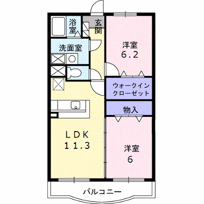 パークサイド森の邸・北 105【管理NO：1-014175201-01040】 ★家具家電は申し込み後に搬入します★ ★2026年10月上旬入居可能★の物件画像