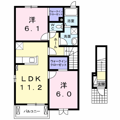 ファミール　Ｂ 201【管理NO：1-019487802-02010】 ★家具家電は申し込み後に搬入します★ ★2026年11月上旬入居可能★の物件画像