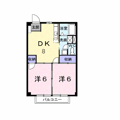 カーム植上Ⅱ 103【管理NO：1-003542602-01030】 ★家具家電は申し込み後に搬入します★の物件画像