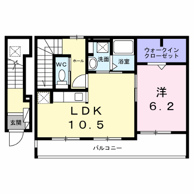 ラ　ルミエール　メゾンⅧ 202【管理NO：1-028586701-02020】 ★家具家電は申し込み後に搬入します★ ★2027年02月上旬入居可能★の物件画像