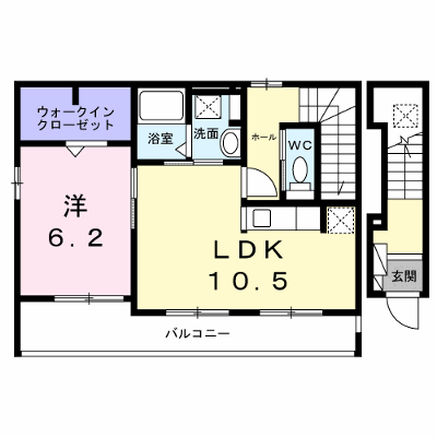 ラ　ルミエール　メゾンⅧ 201【管理NO：1-028586701-02010】 ★家具家電は申し込み後に搬入します★ ★2027年02月上旬入居可能★の物件画像