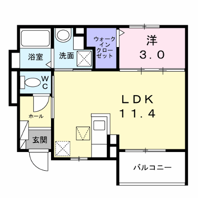 ラ　ルミエール　メゾンⅧ 102【管理NO：1-028586701-01020】 ★家具家電は申し込み後に搬入します★ ★2027年02月上旬入居可能★の物件画像