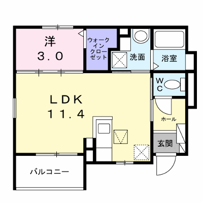 ラ　ルミエール　メゾンⅧ 101【管理NO：1-028586701-01010】 ★家具家電は申し込み後に搬入します★ ★2027年02月上旬入居可能★の物件画像
