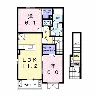 ユニゾン　ガーデン　Ⅱ 201【管理NO：1-019099002-02010】 ★家具家電は申し込み後に搬入します★ ★2026年08月下旬入居可能★の物件画像
