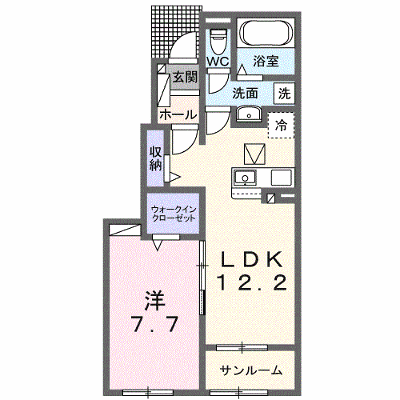 ルミエール取手 102【管理NO：1-027945301-01020】 ★家具家電は申し込み後に搬入します★ ★2026年09月下旬入居可能★の物件画像