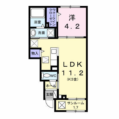 ラミューズ佐久平 103【管理NO：1-027919501-01030】 ★家具家電は申し込み後に搬入します★ ★2026年11月上旬入居可能★の物件画像