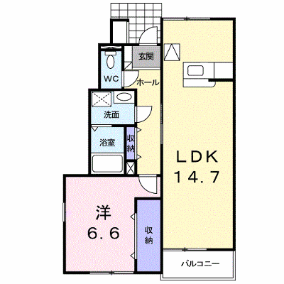 シューネスハイムⅠ 103【管理NO：1-012441501-01030】 ★家具家電は申し込み後に搬入します★ ★2026年10月上旬入居可能★の物件画像