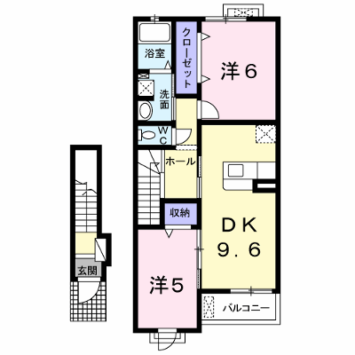 ラ　フェーリア 202【管理NO：1-021050901-02020】 ★家具家電は申し込み後に搬入します★ ★2026年10月中旬入居可能★の物件画像