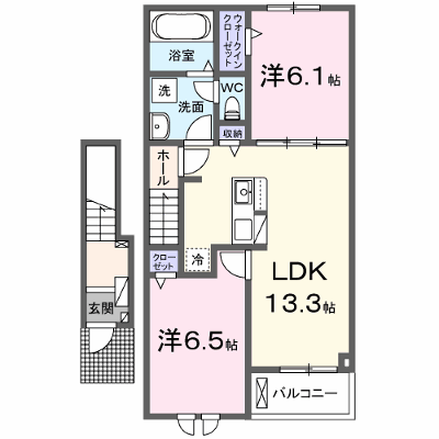 フリーデンハイム潮崎　Ⅱ 202【管理NO：1-028085601-02020】 ★家具家電は申し込み後に搬入します★ ★2026年10月上旬入居可能★の物件画像