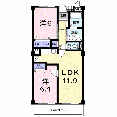 グラディオ１０ 205【管理NO：1-009386201-02040】 ★家具家電は申し込み後に搬入します★ ★2026年09月下旬入居可能★の物件画像