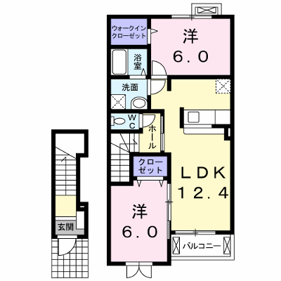 イリス　Ｂ 203【管理NO：1-016453902-02030】 ★家具家電は申し込み後に搬入します★ ★2026年10月上旬入居可能★の物件画像