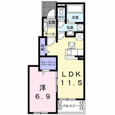 メゾン・ド・ジュネスⅡ 102【管理NO：1-026896102-01020】 ★家具家電は申し込み後に搬入します★の物件画像