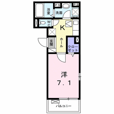 Ｐｒａｎｄｉａ 102【管理NO：1-024370701-01020】 ★家具家電は申し込み後に搬入します★ ★2026年10月上旬入居可能★の物件画像