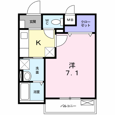 フィオーレ　３ 101【管理NO：1-015812701-01010】 ★家具家電は申し込み後に搬入します★ ★2026年10月中旬入居可能★の物件画像