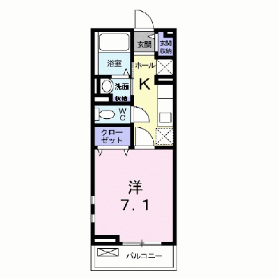 メゾン　もくれん 202【管理NO：1-021837701-02020】 ★家具家電は申し込み後に搬入します★ ★2026年09月下旬入居可能★の物件画像