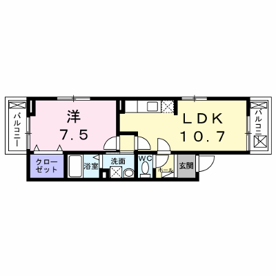 コモド　カーサ 302【管理NO：1-016906301-03020】 ★家具家電は申し込み後に搬入します★ ★2026年09月下旬入居可能★の物件画像