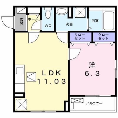 Ｍ．ＲＡＦＦＩＮＥ 101【管理NO：1-025400301-01010】 ★家具家電は申し込み後に搬入します★ ★2026年10月上旬入居可能★の物件画像