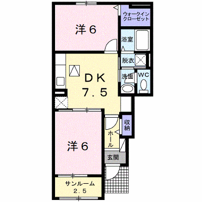 ル・ボヌール 102【管理NO：1-022004901-01020】 ★家具家電は申し込み後に搬入します★ ★2026年10月中旬入居可能★の物件画像