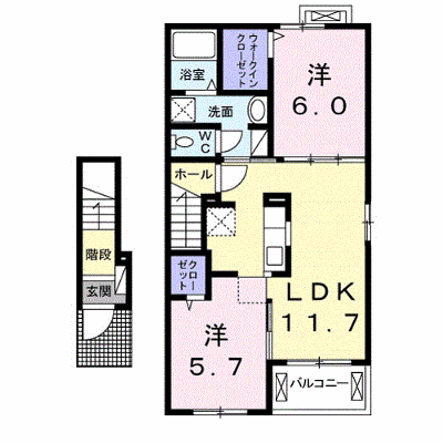 エトワール宮橋 203【管理NO：1-021090701-02030】 ★家具家電は申し込み後に搬入します★ ★2026年10月上旬入居可能★の物件画像