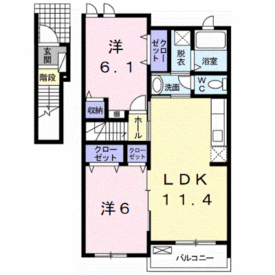 アルコバレーノ　Ｂ 202【管理NO：1-015924302-02020】 ★家具家電は申し込み後に搬入します★ ★2026年10月中旬入居可能★の物件画像