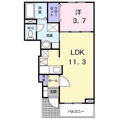 ティファニーハイツ　Ⅰ 103【管理NO：1-014715201-01030】 ★家具家電は申し込み後に搬入します★の物件画像