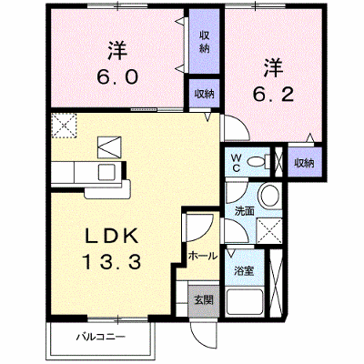 サンシェ－ルＢ 103【管理NO：1-009499501-01030】 ★家具家電は申し込み後に搬入します★ ★2026年10月中旬入居可能★の物件画像