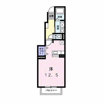 マーベラスＫ２ 102【管理NO：1-013360301-01020】 ★家具家電は申し込み後に搬入します★ ★2026年10月中旬入居可能★の物件画像