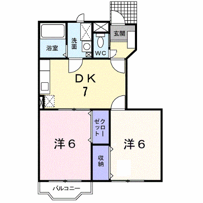 Ｍａｉｓｏｎ　Ｄｅｕｘ 102【管理NO：1-010146001-01020】 ★家具家電は申し込み後に搬入します★ ★2026年10月中旬入居可能★の物件画像