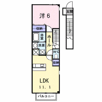 ｈａｒｍｏｎｉｅ　まつほＡ 201【管理NO：1-013171501-02010】 ★家具家電は申し込み後に搬入します★ ★2026年10月中旬入居可能★の物件画像