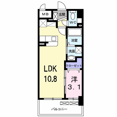 カーサ・デル・ソーレ 205【管理NO：1-019070101-02050】 ★家具家電は申し込み後に搬入します★の物件画像