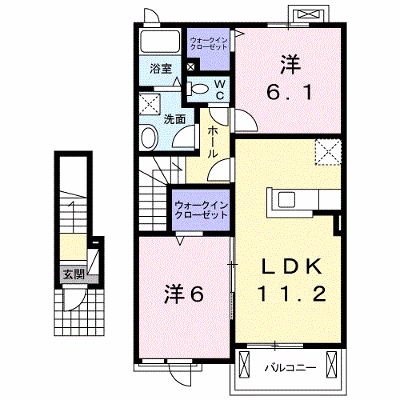セレーノ　Ⅰ 202【管理NO：1-023072901-02020】 ★家具家電は申し込み後に搬入します★ ★2026年11月上旬入居可能★の物件画像