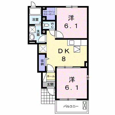 サニースポットⅠ 105【管理NO：1-020148601-01050】 ★家具家電は申し込み後に搬入します★ ★2026年10月中旬入居可能★の物件画像