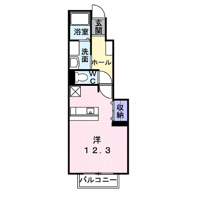 メゾン・ド・ルポス 102【管理NO：1-014455801-01020】 ★家具家電は申し込み後に搬入します★ ★2026年10月上旬入居可能★の物件画像
