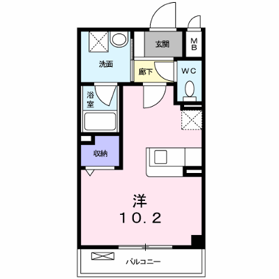 キングスコート桑津 202【管理NO：1-011998101-02020】 ★家具家電は申し込み後に搬入します★ ★2026年10月上旬入居可能★の物件画像