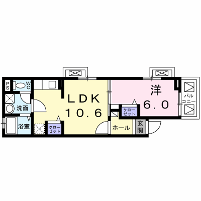 メゾン　ソレイユ 202【管理NO：1-018156301-02020】 ★家具家電は申し込み後に搬入します★ ★2026年10月中旬入居可能★の物件画像
