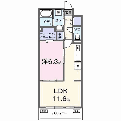 ベルヒルズノース 305【管理NO：1-028212201-03050】 ★家具家電は申し込み後に搬入します★の物件画像