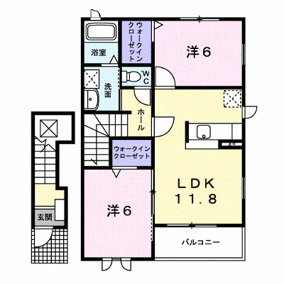 サンリット 201【管理NO：1-014397901-02010】 ★家具家電は申し込み後に搬入します★の物件画像