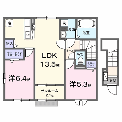 ベレケ 201【管理NO：1-028596101-02010】 ★家具家電は申し込み後に搬入します★ ★2026年11月上旬入居可能★の物件画像