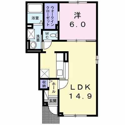 プリムラーノ 104【管理NO：1-019594701-01040】 ★家具家電は申し込み後に搬入します★ ★2027年01月中旬入居可能★の物件画像