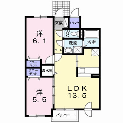 ＡｍｙⅡ 202【管理NO：1-015892501-02020】 ★家具家電は申し込み後に搬入します★ ★2026年11月下旬入居可能★の物件画像