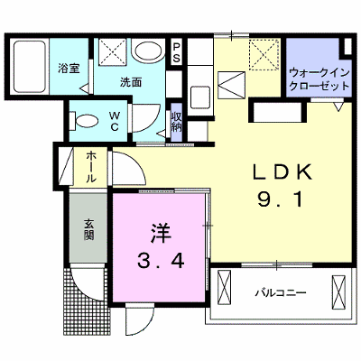 カーサピアッツァⅢ 102【管理NO：1-020976703-01020】 ★家具家電は申し込み後に搬入します★の物件画像
