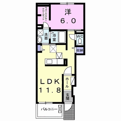 エアリーガーデン 103【管理NO：1-023839601-01030】 ★家具家電は申し込み後に搬入します★ ★2026年09月下旬入居可能★の物件画像