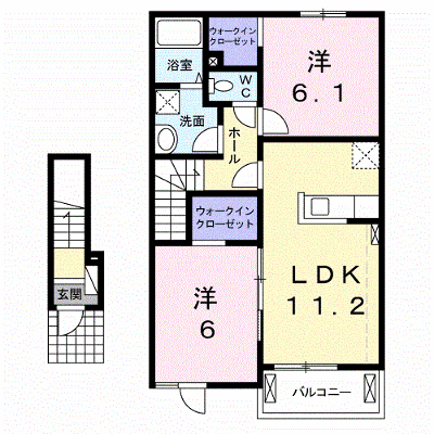 一丁目館 202【管理NO：1-021281101-02020】 ★家具家電は申し込み後に搬入します★ ★2026年10月上旬入居可能★の物件画像