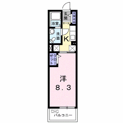 エリール・ＮＴ 202【管理NO：1-020773701-02020】 ★家具家電は申し込み後に搬入します★ ★2026年10月上旬入居可能★の物件画像