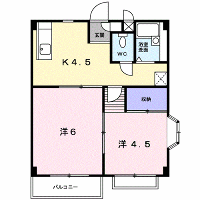 エリール城 201【管理NO：1-006701201-02010】 ★家具家電は申し込み後に搬入します★ ★2026年09月下旬入居可能★の物件画像