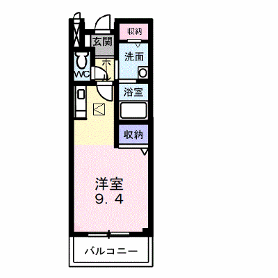 エクセランＴ 105【管理NO：1-010930801-01040】 ★家具家電は申し込み後に搬入します★ ★2026年10月中旬入居可能★の物件画像