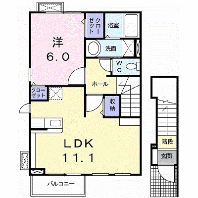 フォルム　植上 201【管理NO：1-019727601-02010】 ★家具家電は申し込み後に搬入します★ ★2026年10月上旬入居可能★の物件画像
