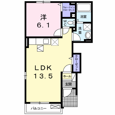 グレイスＡ 101【管理NO：1-017257101-01010】 ★家具家電は申し込み後に搬入します★ ★2026年09月中旬入居可能★の物件画像